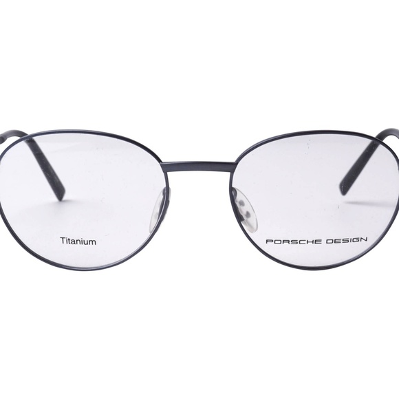 Porsche Design - P'8306-D Round Rx Eyeglasses Unisex Titanium 51-18-140 - Picture 2 of 9